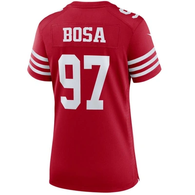 Shop Nike Nick Bosa Scarlet San Francisco 49ers Player Jersey