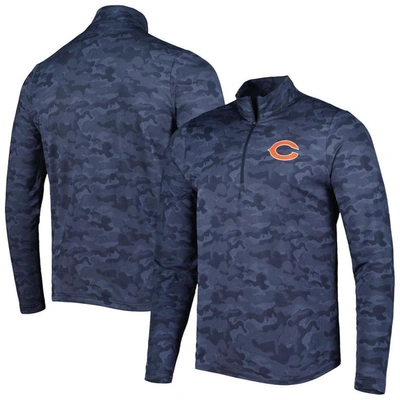 Shop Antigua Navy Chicago Bears Brigade Quarter-zip Sweatshirt