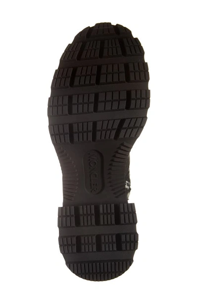 Shop Moncler Envile Tweed Block Heel Boot In Black