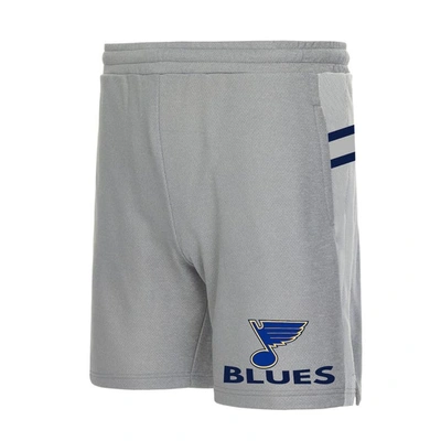 Shop Concepts Sport Gray St. Louis Blues Stature Jam Shorts