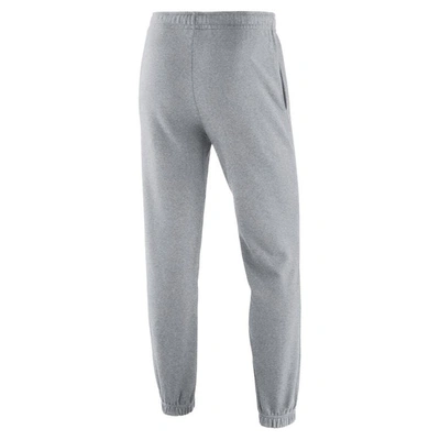 Shop Nike Heathered Gray Penn State Nittany Lions Saturday Fleece Pants In Heather Gray