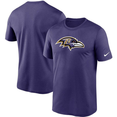 Shop Nike Purple Baltimore Ravens Logo Essential Legend Performance T-shirt
