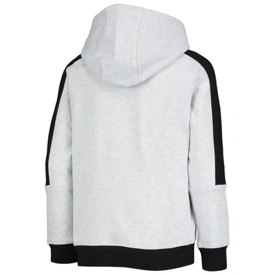 Shop Outerstuff Youth Heathered Gray San Antonio Spurs Lived In Pullover Hoodie In Heather Gray