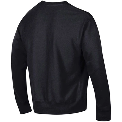 Shop Champion Black Georgia Bulldogs Arch Reverse Weave Pullover Sweatshirt