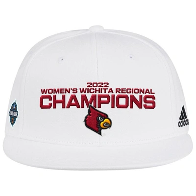 Shop Adidas Originals Basketball Tournament March Madness Final Four Regional Champions Locker Room Adjustable In White