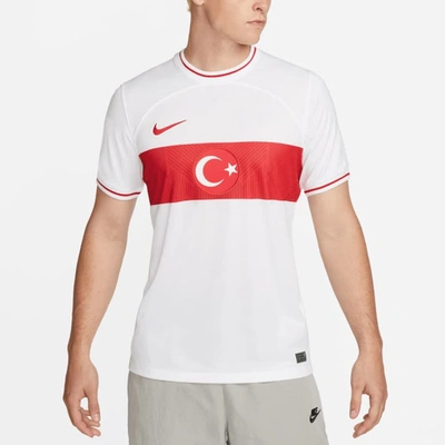 Shop Nike White Turkey National Team 2022/23 Home Replica Jersey