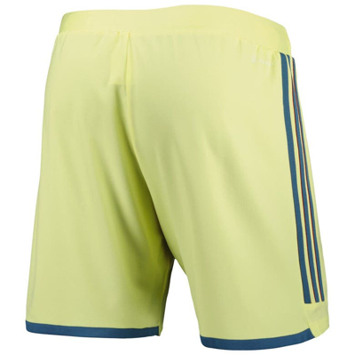 Shop Adidas Originals Adidas Yellow New York Red Bulls 2023 Away Aeroready Authentic Shorts