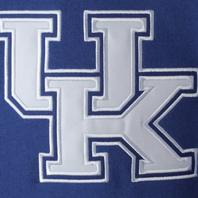 Shop Stadium Athletic Royal Kentucky Wildcats Big Logo Pullover Hoodie
