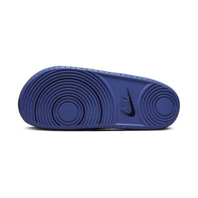 Shop Nike New York Mets Off-court Wordmark Slide Sandals In Black