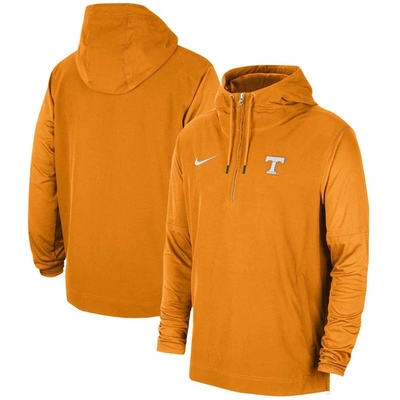 Shop Nike Tennessee Orange Tennessee Volunteers 2023 Sideline Player Quarter-zip Hoodie Jacket