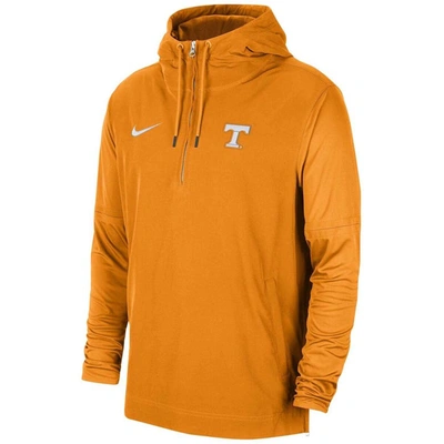 Shop Nike Tennessee Orange Tennessee Volunteers 2023 Sideline Player Quarter-zip Hoodie Jacket