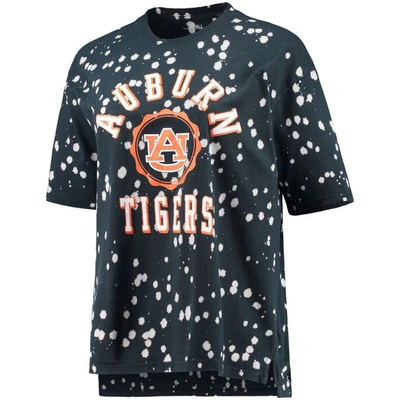 Shop Pressbox Navy Auburn Tigers Bishop Bleach Wash T-shirt