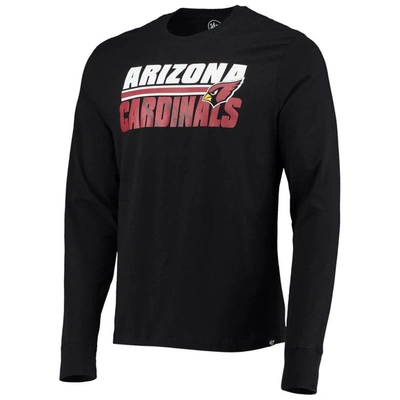 Shop 47 ' Black Arizona Cardinals Shadow Super Rival Long Sleeve T-shirt