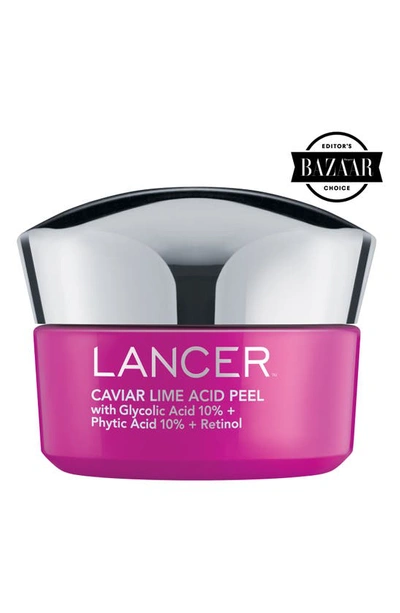 Lancer Skincare Caviar Lime Acid Peel With Glycolic Acid 10 Phytic Acid 10 Retinol (1.7 Oz.)