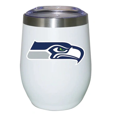 Shop The Memory Company Seattle Seahawks 12oz. Logo Stemless Tumbler In White