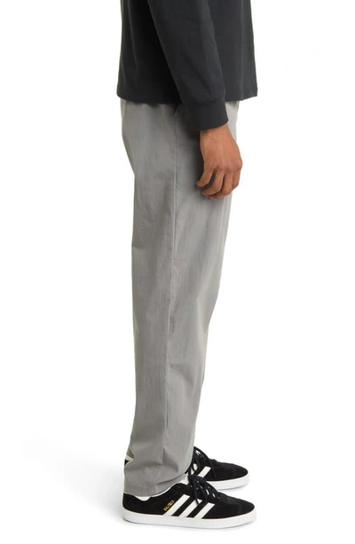 Shop Bp. Relaxed Fit Elastic Waist Workwear Pants In Grey Steel