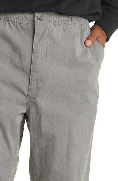 Shop Bp. Relaxed Fit Elastic Waist Workwear Pants In Grey Steel