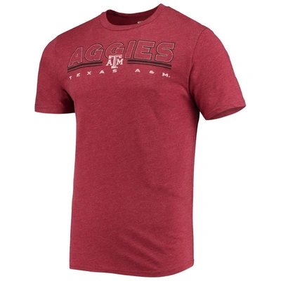 Shop Concepts Sport Heathered Charcoal/maroon Texas A&m Aggies Meter T-shirt & Pants Sleep Set In Heather Charcoal