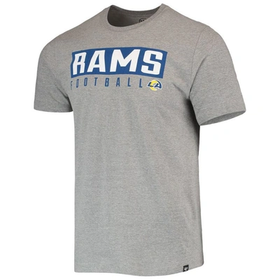 Shop 47 ' Gray Los Angeles Rams Major Super Rival T-shirt