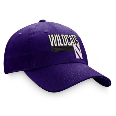 Shop Top Of The World Purple Northwestern Wildcats Slice Adjustable Hat