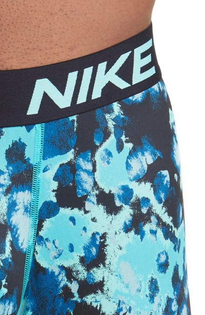 Shop Nike 3-pack Dri-fit Essential Micro Boxer Briefs In Acid Print