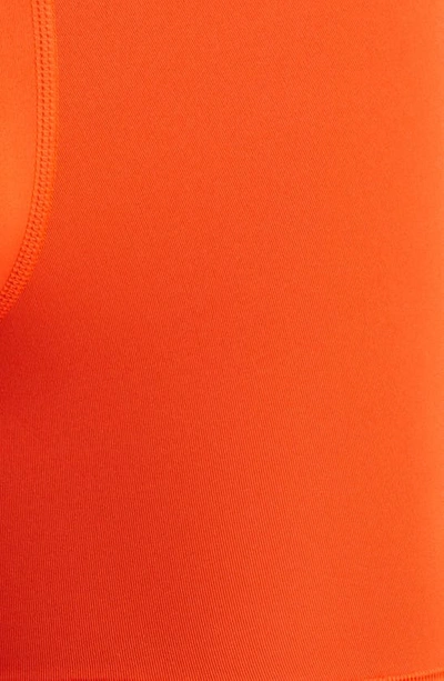 Shop Nike 3-pack Dri-fit Essential Micro Boxer Briefs In Team Orange