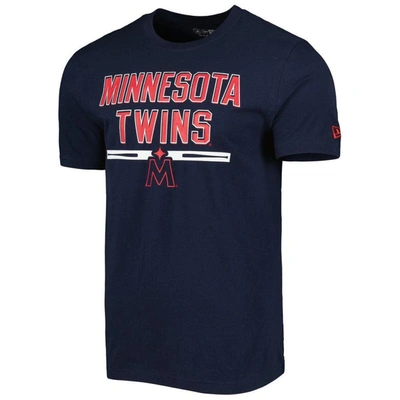 Shop New Era Navy Minnesota Twins Batting Practice T-shirt