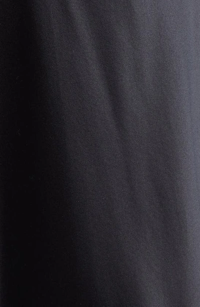 Shop Alexander Wang Logo Hardware Silk Charmeuse Slipdress In Black
