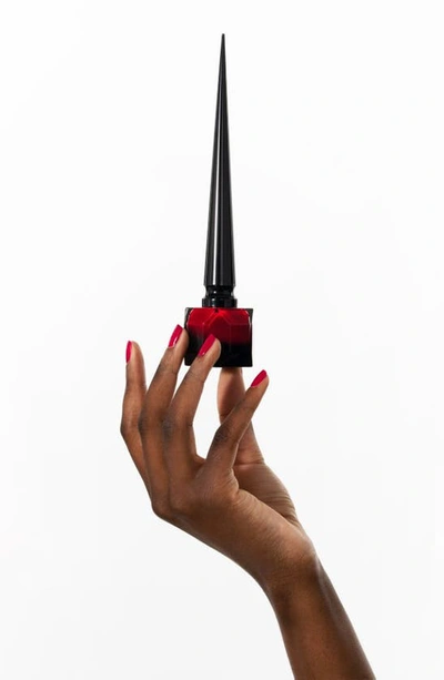 Shop Christian Louboutin Rouge Louboutin Nail Colour In 001 Rouge Louboutin