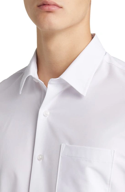 Shop Nordstrom Solid Button-up Shirt In White