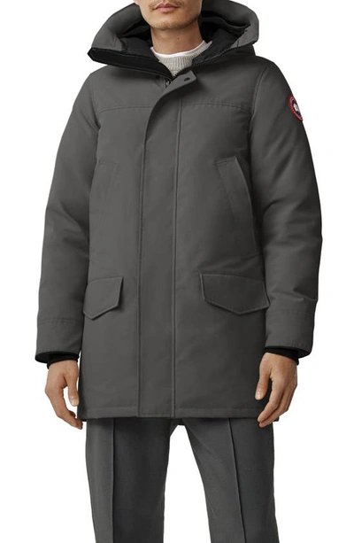 Shop Canada Goose Langford 625-fill Power Down Parka In Graphite