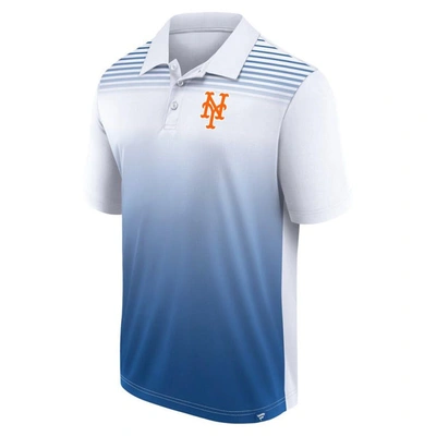 Shop Fanatics Branded White/royal New York Mets Sandlot Game Polo