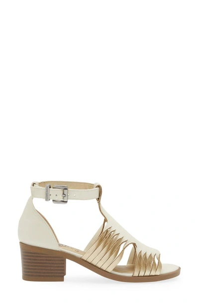 Shop Vince Camuto Kids' Block Heel Sandal In Ivory