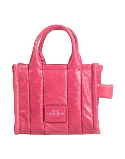 Shop Marc Jacobs Woman Handbag Fuchsia Size - Polyester, Polypropylene In Pink