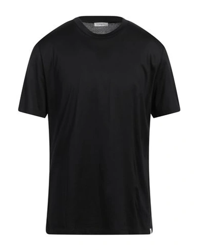 Shop Paolo Pecora Man T-shirt Black Size Xl Cotton