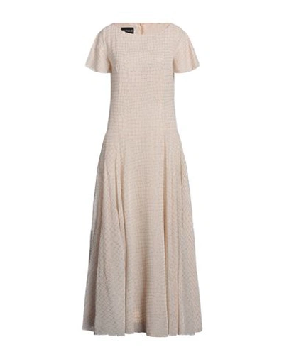 Shop Boutique Moschino Woman Maxi Dress Beige Size 8 Polyester