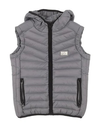Shop Yes Zee By Essenza Toddler Boy Puffer Lead Size 6 Polyamide In Grey