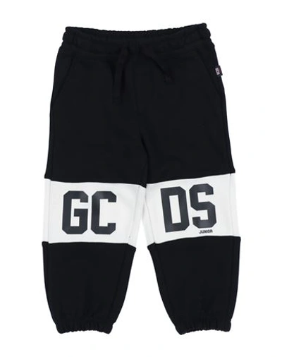 Gcds Mini Toddler Pants Black Size 6 Cotton In Black