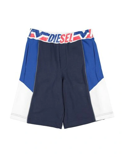 Diesel Toddler Boy Shorts & Bermuda Shorts Midnight Blue Size 6 Cotton In Blue