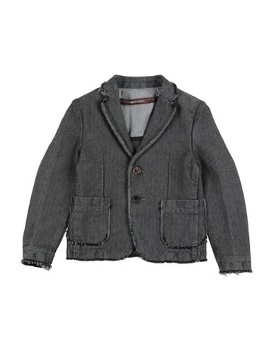 Shop Berwich Toddler Boy Blazer Grey Size 3 Cotton