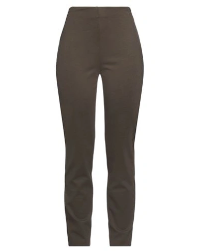 Pierantonio Gaspari Woman Pants Dark Brown Size 8 Viscose, Polyamide, Elastane In Brown
