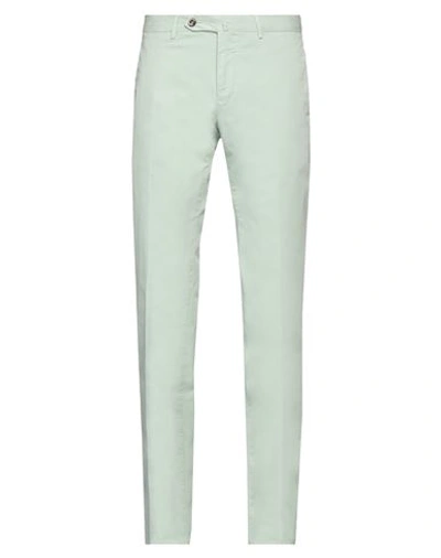 Shop Pt Torino Man Pants Light Green Size 30 Cotton, Elastane