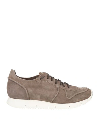 Shop Buttero Man Sneakers Dove Grey Size 6 Leather