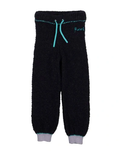 Shop Marni Toddler Girl Pants Midnight Blue Size 6 Acrylic, Virgin Wool, Nylon