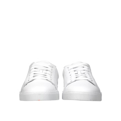 Shop Dsquared2 Leather Icon Sneakers