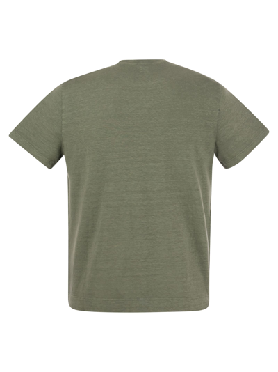 Shop Fedeli Exreme Linen Flex T Shirt