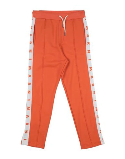 Shop Marni Toddler Pants Orange Size 4 Nylon, Cotton, Elastane
