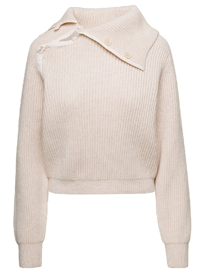 Shop Jacquemus La Maille Vega Sweater