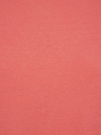 Majestic Crew Neck T Shirt In Linen And Short Sleeve