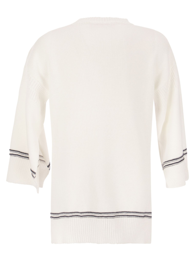 Shop Marni Cotton Jersey With Logo
